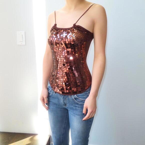 Say What? Women's Brown Shirt - Picture 2 of 5